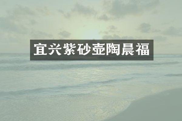 宜兴紫砂壶陶晨福