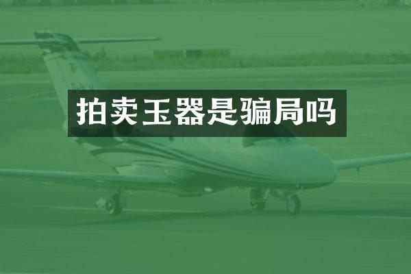 拍卖玉器是骗局吗