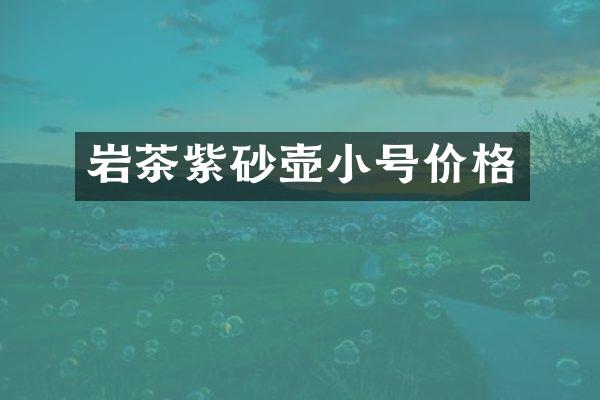 岩茶紫砂壶小号价格