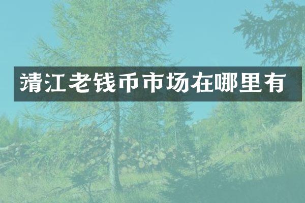 靖江老钱币市场在哪里有