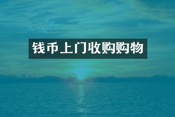 钱币上门收购购物
