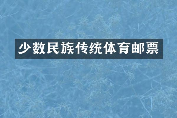少数民族传统体育邮票