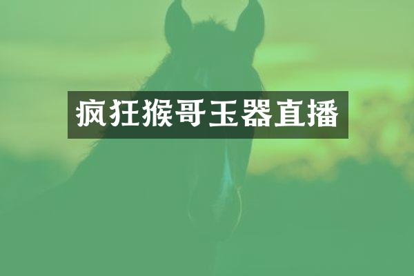 疯狂猴哥玉器直播