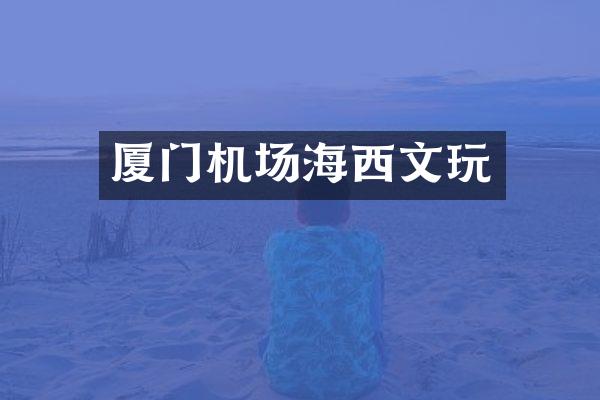 厦门机场海西文玩