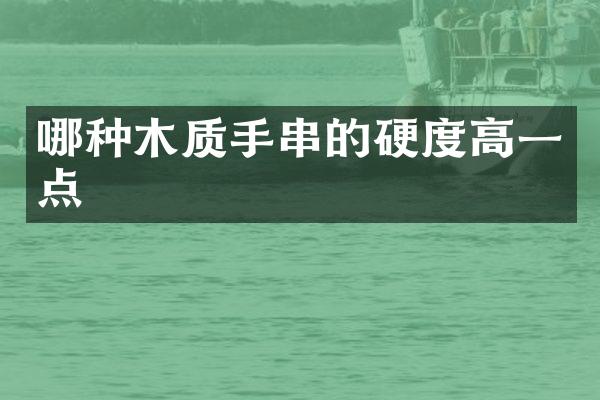 哪种木质手串的硬度高一点