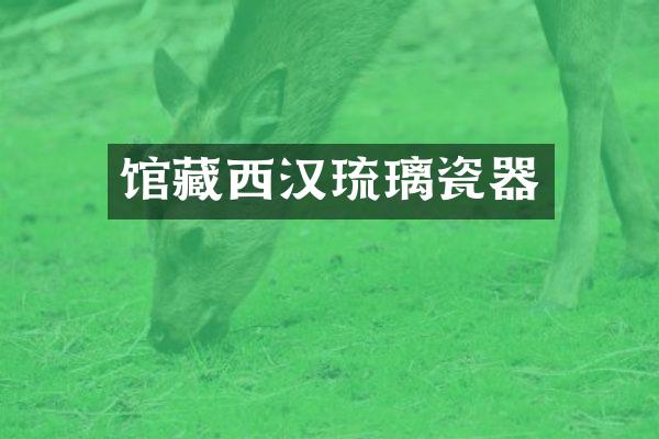 馆藏西汉琉璃瓷器