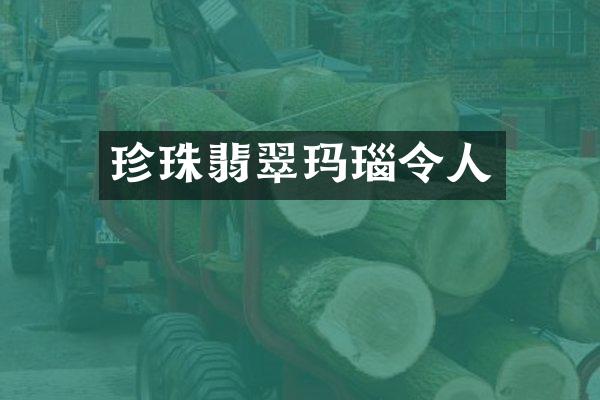 珍珠翡翠玛瑙令人