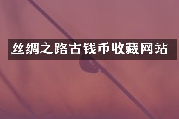 丝绸之路古钱币收藏网站