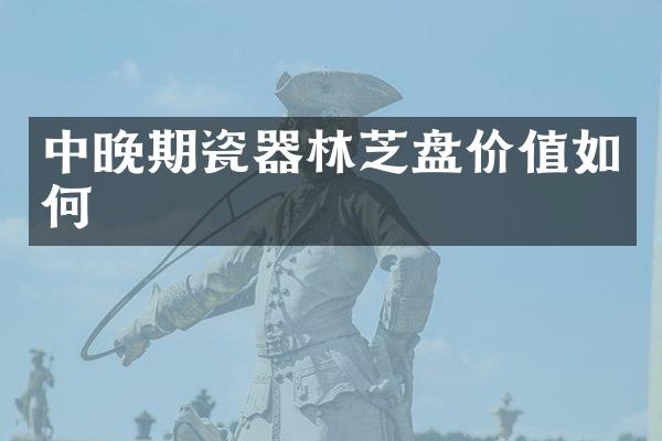 中晚期瓷器林芝盘价值如何