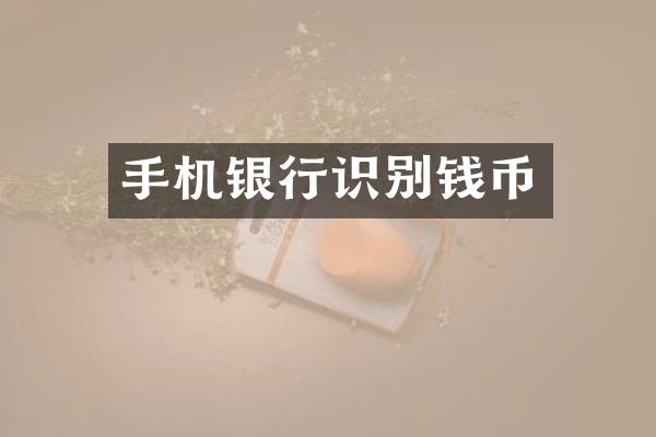 手机银行识别钱币