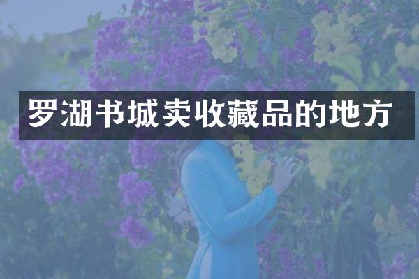 罗湖书城卖收藏品的地方
