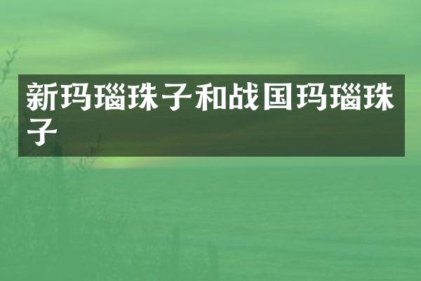 新玛瑙珠子和战国玛瑙珠子