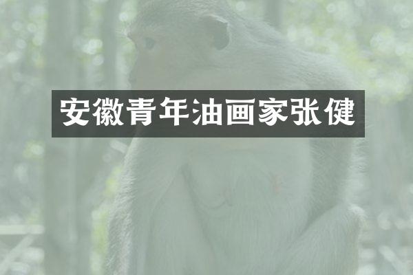 安徽青年油画家张健