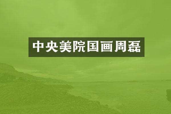 中央美院国画周磊