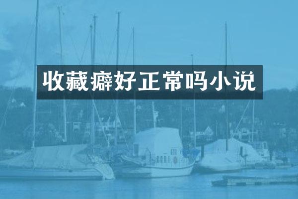 收藏癖好正常吗小说