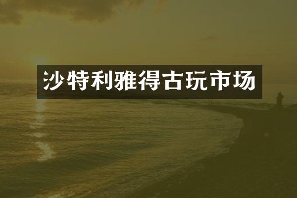 沙特利雅得古玩市场