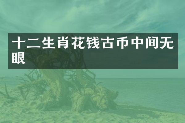 十二生肖花钱古币中间无眼
