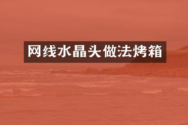 网线水晶头做法烤箱