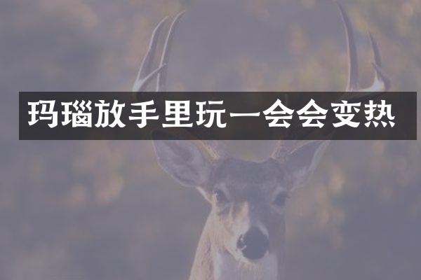 玛瑙放手里玩一会会变热