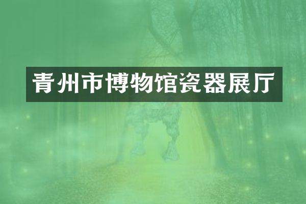 青州市博物馆瓷器展厅