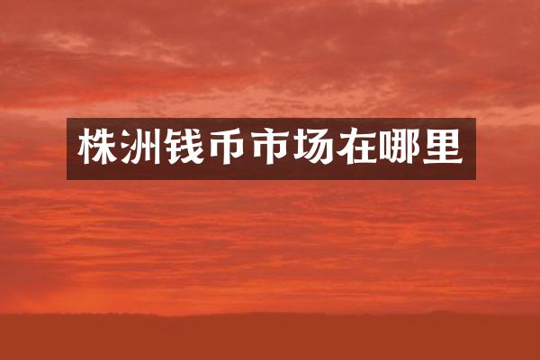株洲钱币市场在哪里