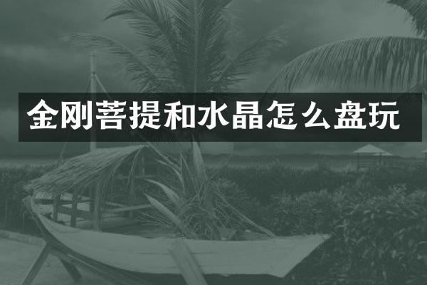 金刚菩提和水晶怎么盘玩