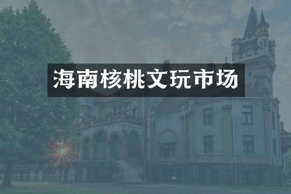 海南核桃文玩市场