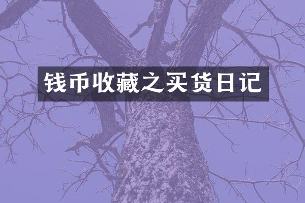 钱币收藏之买货日记
