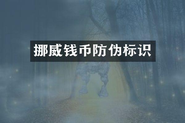 挪威钱币防伪标识