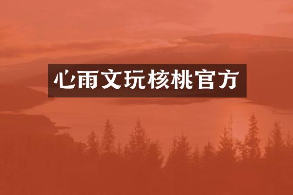 心雨文玩核桃官方