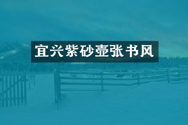 宜兴紫砂壶张书风
