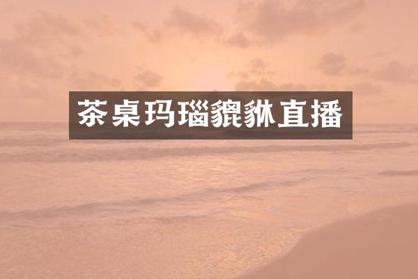茶桌玛瑙貔貅直播