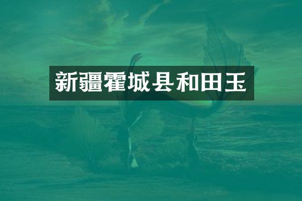 新疆霍城县和田玉