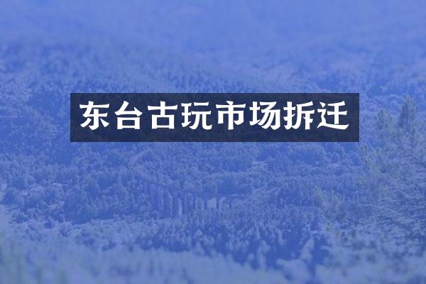 东台古玩市场拆迁