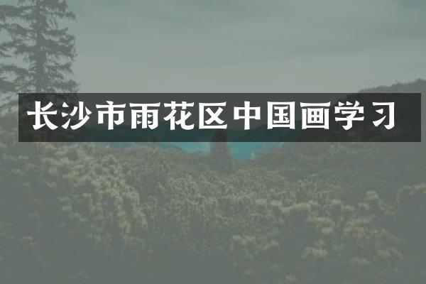 长沙市雨花区中国画学习