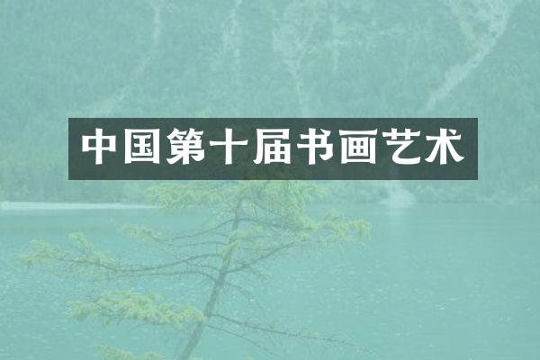 中国第十届书画艺术