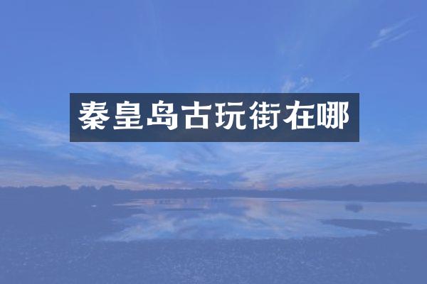 秦皇岛古玩街在哪