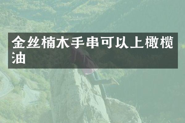 金丝楠木手串可以上橄榄油