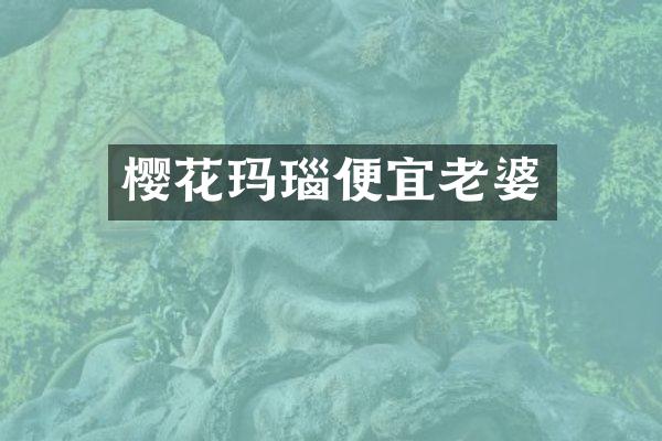 樱花玛瑙便宜老婆