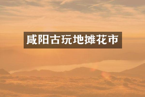 咸阳古玩地摊花市