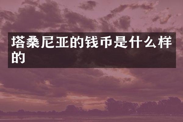 塔桑尼亚的钱币是什么样的