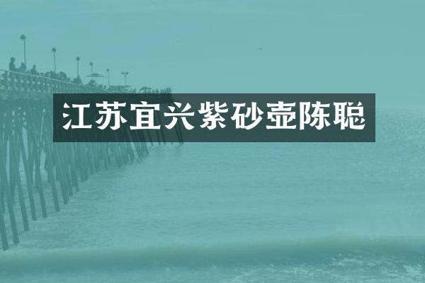 江苏宜兴紫砂壶陈聪