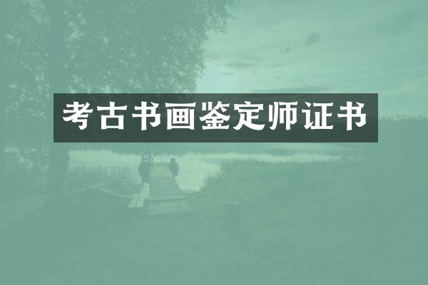 考古书画鉴定书