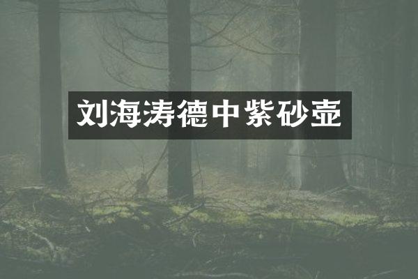刘海涛德中紫砂壶