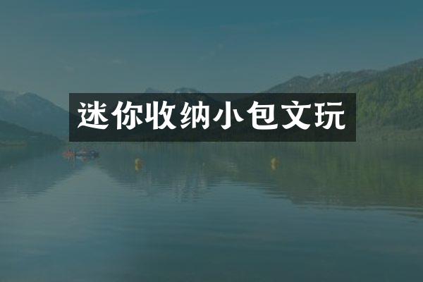 迷你收纳小包文玩