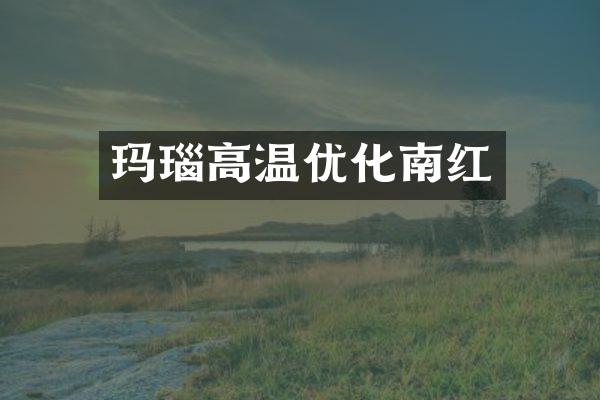 玛瑙高温优化南红
