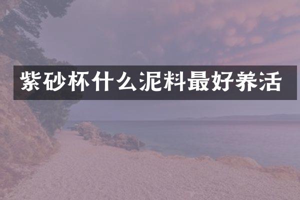 紫砂杯什么泥料最好养活