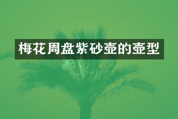 梅花周盘紫砂壶的壶型