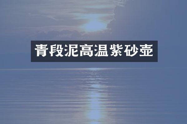 青段泥高温紫砂壶