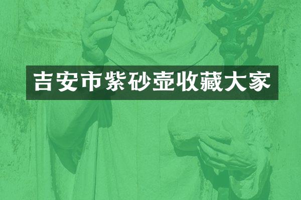 吉安市紫砂壶收藏大家